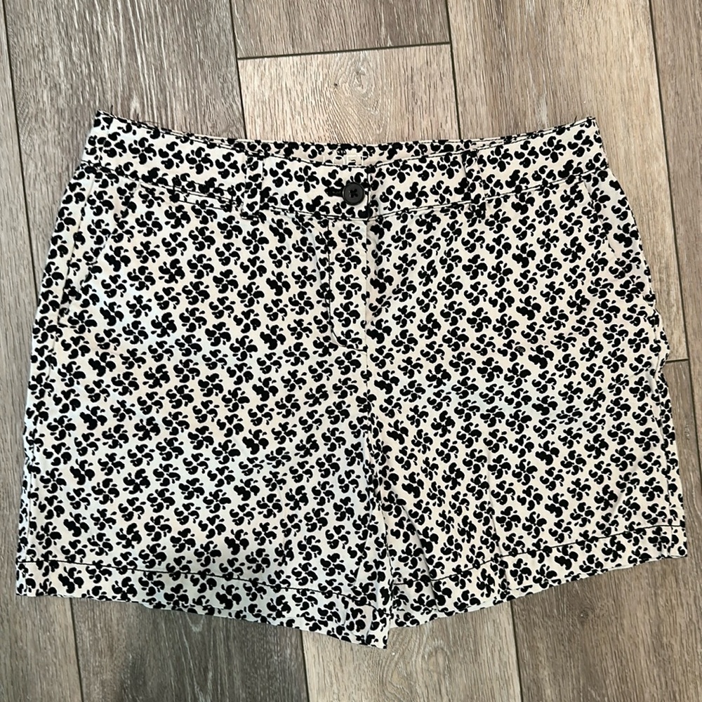 Loft black and white Patterned Short
